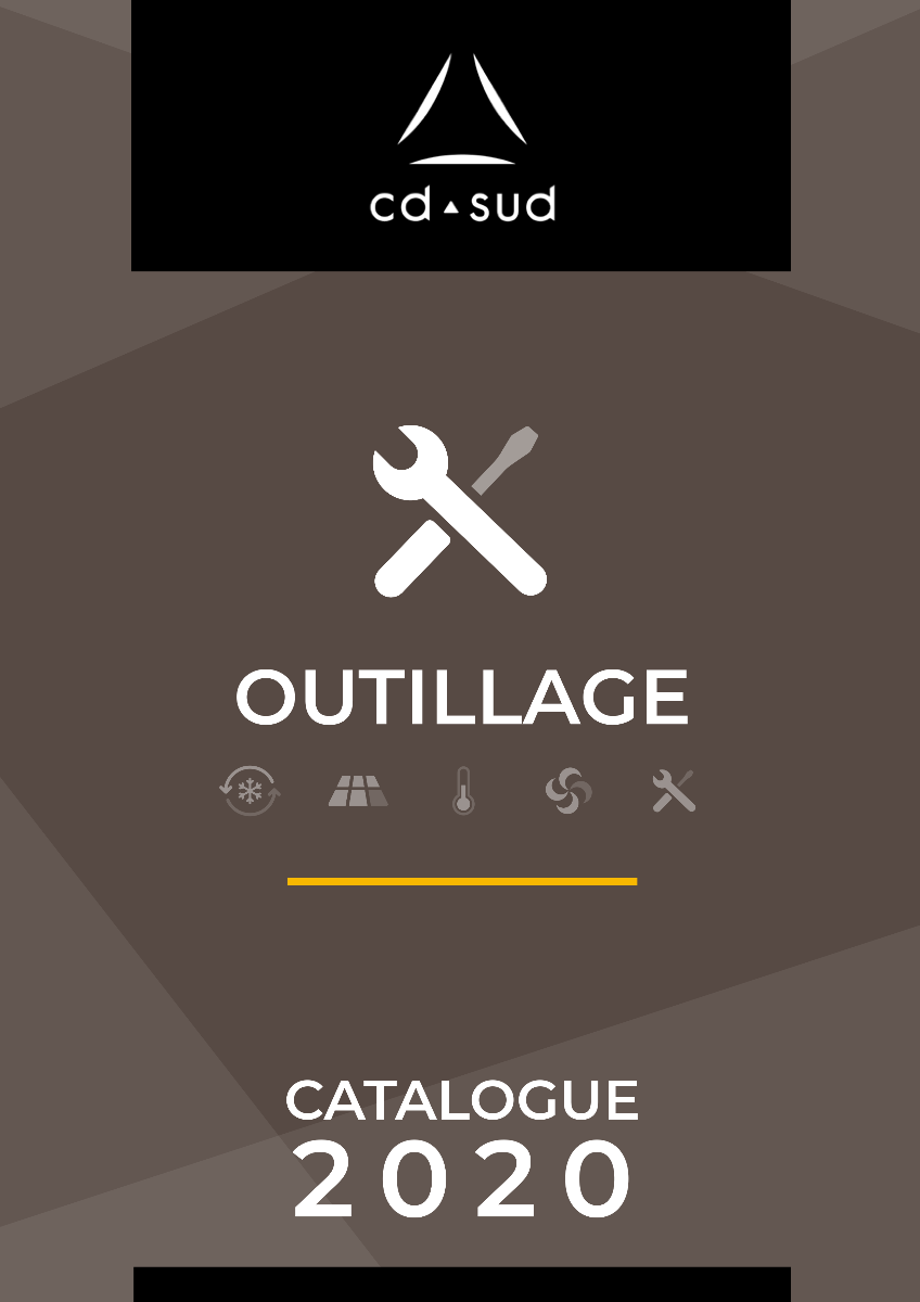 Page de couverture catalogue outillage CD SUD 2020