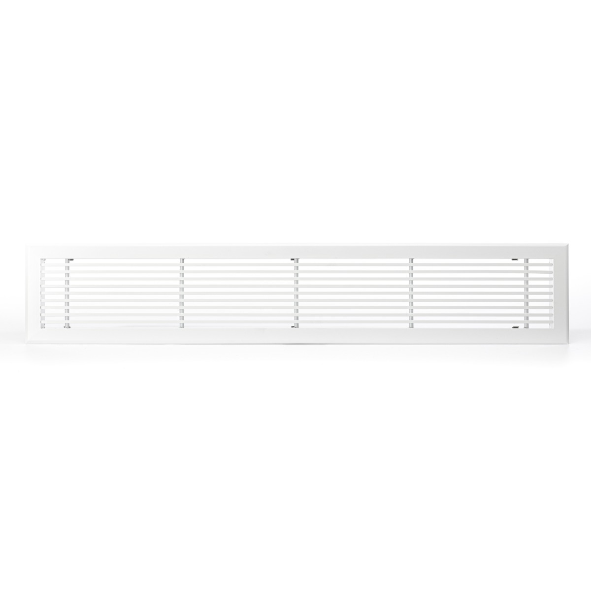 Grille soufflage linéaire 1000x150 blanc mat