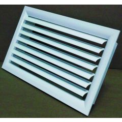 Grille lame courbe alu blanche 300X100B ANCIEN