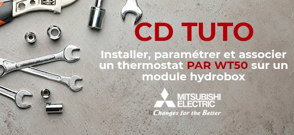 CD TUTOS - Installer, paramétrer et associer un thermostat PAR WT50 sur un module hydrobox 