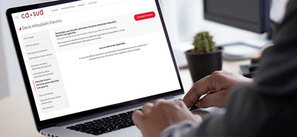 Commandez vos pièces détachées Mitsubishi Electric online