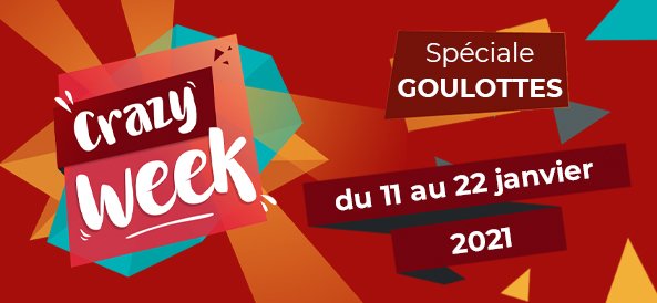 La Crazy Week goulottes débarque dans vos agences CD SUD ! 