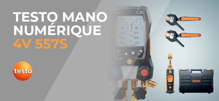 Testo 557S Mano numérique 4V