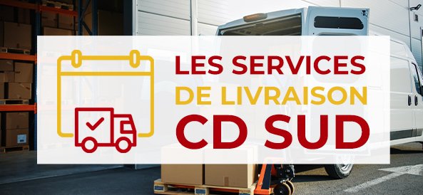 Les services de livraison CD SUD