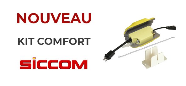 Nouveau kit comfort SICCOM pour pompes de relevage Flowatch